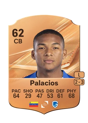 Palacios - 62 - Rare EA FC 27 card