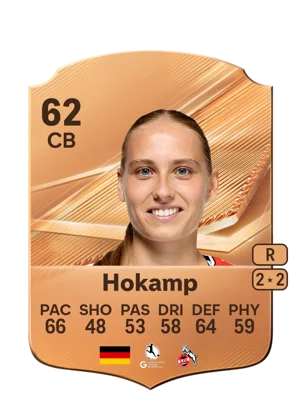 Hokamp - 62 - Rare EA FC 27 card
