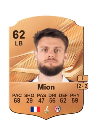 Mion - 62 - Rare EA FC 27 card