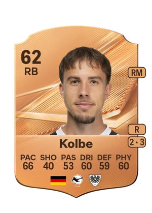 Kolbe - 62 - Rare EA FC 27 card