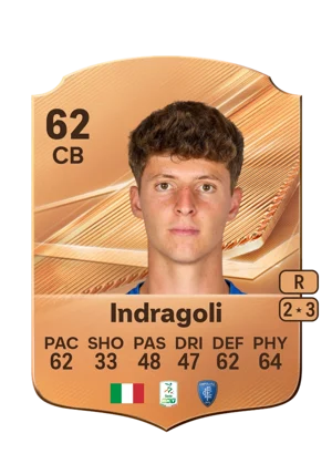 Indragoli - 62 - Rare EA FC 27 card