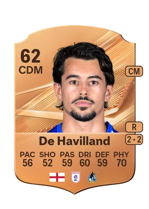 De Havilland - 62 - Rare EA FC 27 card