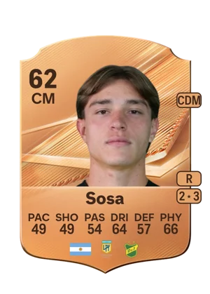 Sosa - 62 - Rare EA FC 27 card