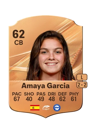 Amaya Garcia - 62 - Rare EA FC 27 card