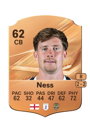 Ness - 62 - Rare EA FC 27 card