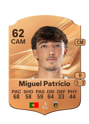 Miguel Patrício - 62 - Rare EA FC 27 card