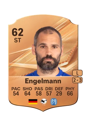 Engelmann - 62 - Rare EA FC 27 card