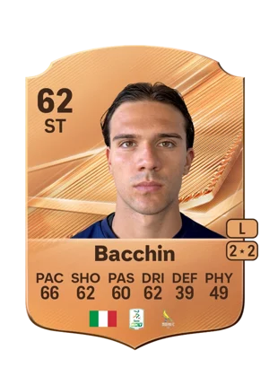 Bacchin - 62 - Rare EA FC 27 card