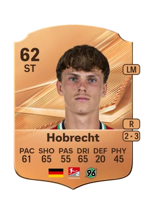 Hobrecht - 62 - Rare EA FC 27 card