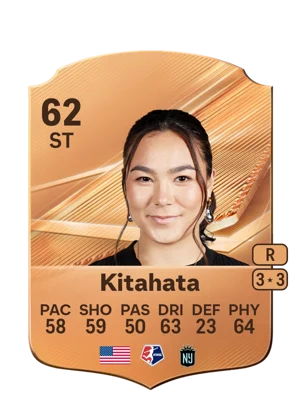 Kitahata - 62 - Rare EA FC 27 card