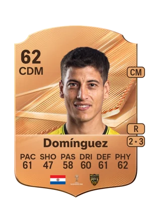 Domínguez - 62 - Rare EA FC 27 card