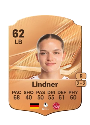 Lindner - 62 - Rare EA FC 27 card
