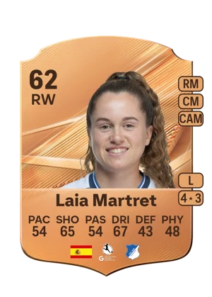 Laia Martret - 62 - Rare EA FC 27 card