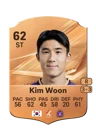 Kim Woon - 62 - Rare