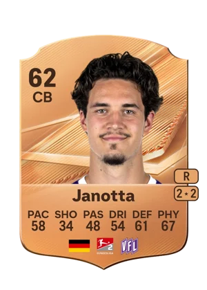 Janotta - 62 - Rare EA FC 27 card