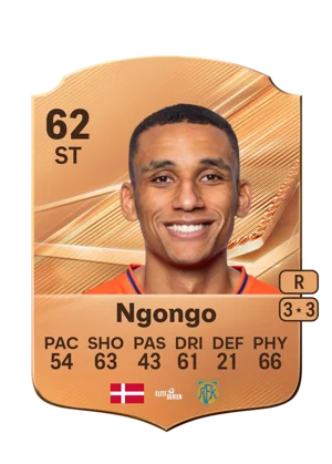 Ngongo - 62 - Rare EA FC 27 card