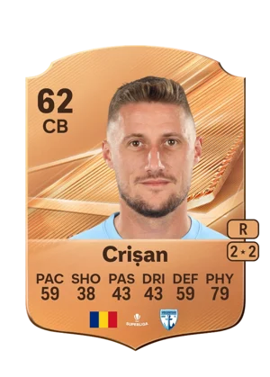 Crișan - 62 - Rare EA FC 27 card