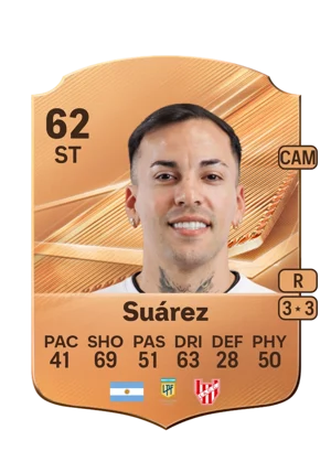 Suárez - 62 - Rare EA FC 27 card