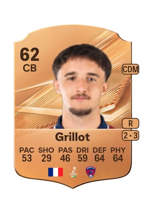 Grillot - 62 - Rare EA FC 27 card