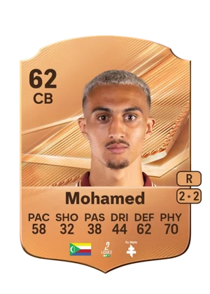 Mohamed - 62 - Rare EA FC 27 card
