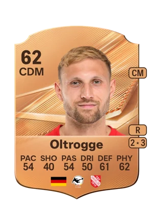 Oltrogge - 62 - Rare EA FC 27 card