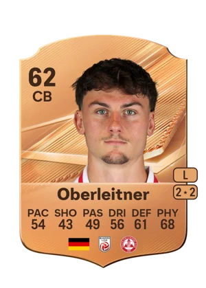 Oberleitner - 62 - Rare EA FC 27 card