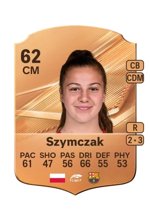 Szymczak - 62 - Rare EA FC 27 card
