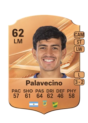 Palavecino - 62 - Rare EA FC 27 card