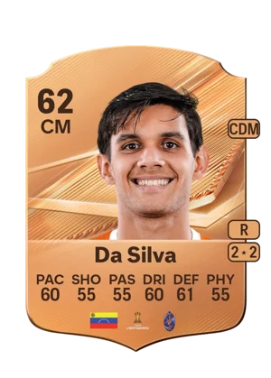 Da Silva - 62 - Rare EA FC 27 card