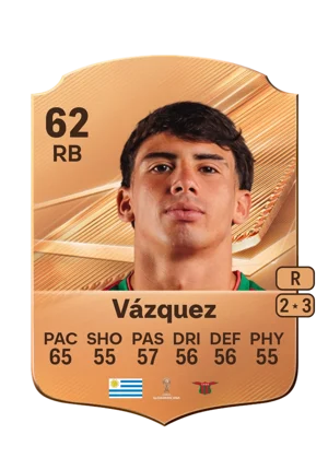 Vázquez - 62 - Rare EA FC 27 card