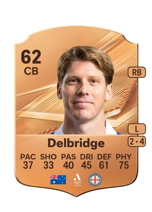 Delbridge - 62 - Rare EA FC 27 card