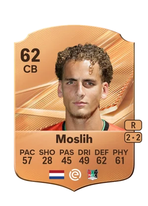 Moslih - 62 - Rare EA FC 27 card