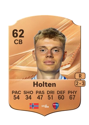 Holten - 62 - Rare EA FC 27 card