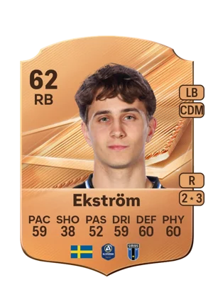 Ekström - 62 - Rare EA FC 27 card