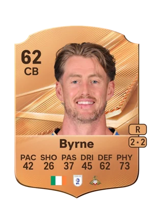 Byrne - 62 - Rare EA FC 27 card