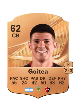 Goitea - 62 - Rare EA FC 27 card