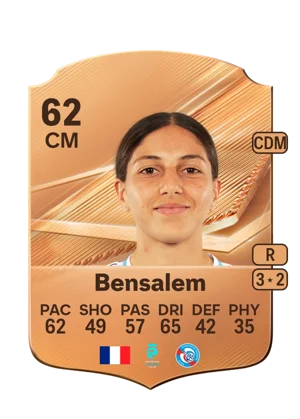 Bensalem - 62 - Rare EA FC 27 card