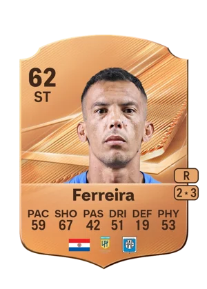 Ferreira - 62 - Rare EA FC 27 card