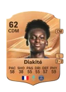 Diakité - 62 - Rare