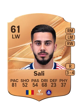 Sali - 61 - Rare EA FC 27 card