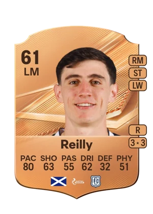Reilly - 61 - Rare EA FC 27 card