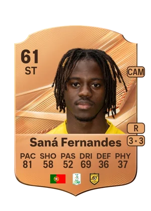Saná Fernandes - 61 - Rare EA FC 27 card