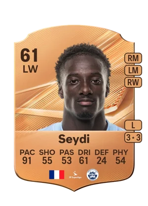 Seydi - 61 - Rare EA FC 27 card