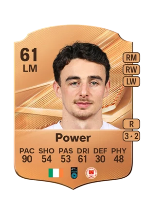 Power - 61 - Rare EA FC 27 card