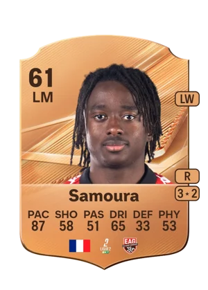Samoura - 61 - Rare EA FC 27 card