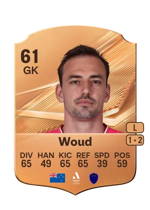 Woud - 61 - Rare EA FC 27 card