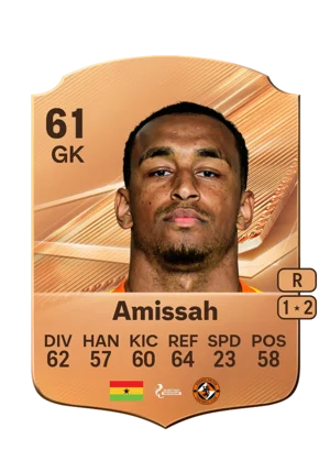 Amissah - 61 - Rare EA FC 27 card