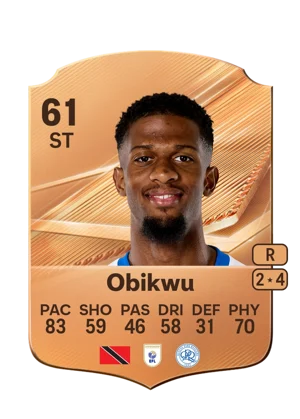 Obikwu - 61 - Rare EA FC 27 card
