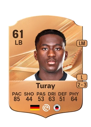 Turay - 61 - Rare EA FC 27 card