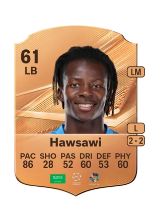 Hawsawi - 61 - Rare EA FC 27 card